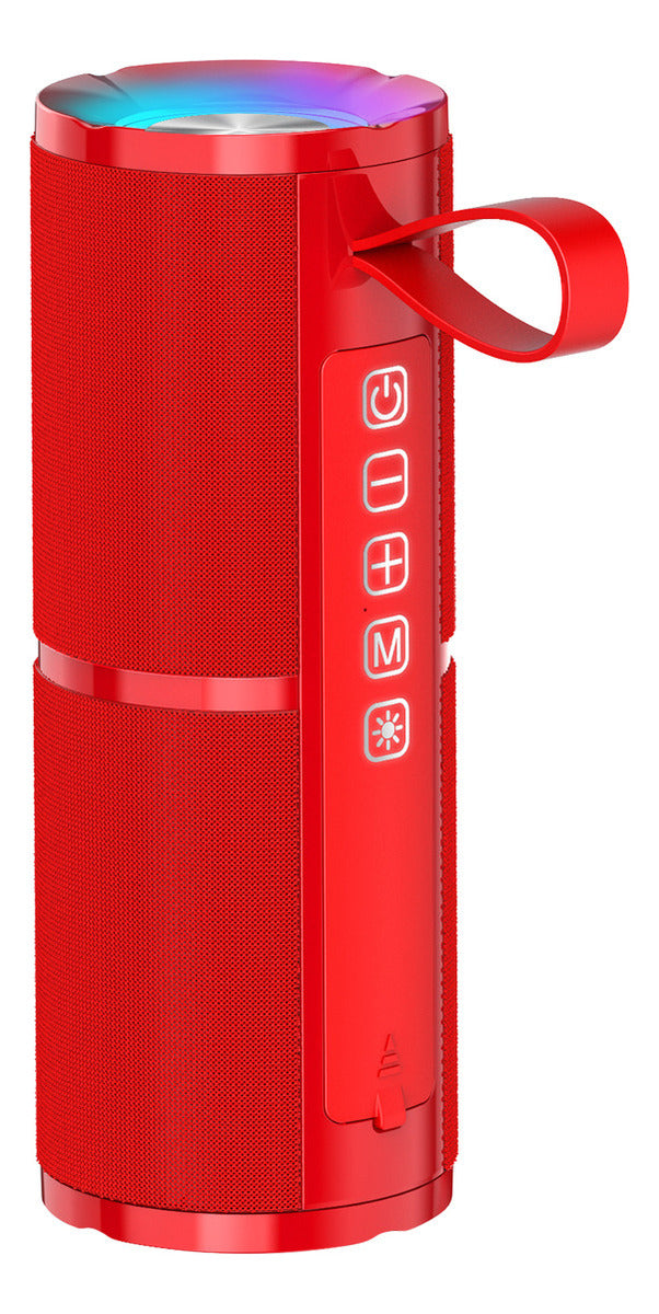 Bocina Bluetooth 5.1 Portátil 1Hora BOC060 | Sonido Estéreo HD, Batería 2400 mAh, TWS, FM, Micro SD, USB
