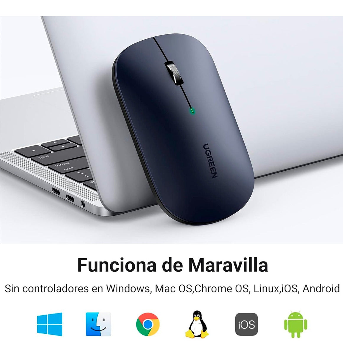 Mouse Inalámbrico Slim Ugreen Silencioso 4000