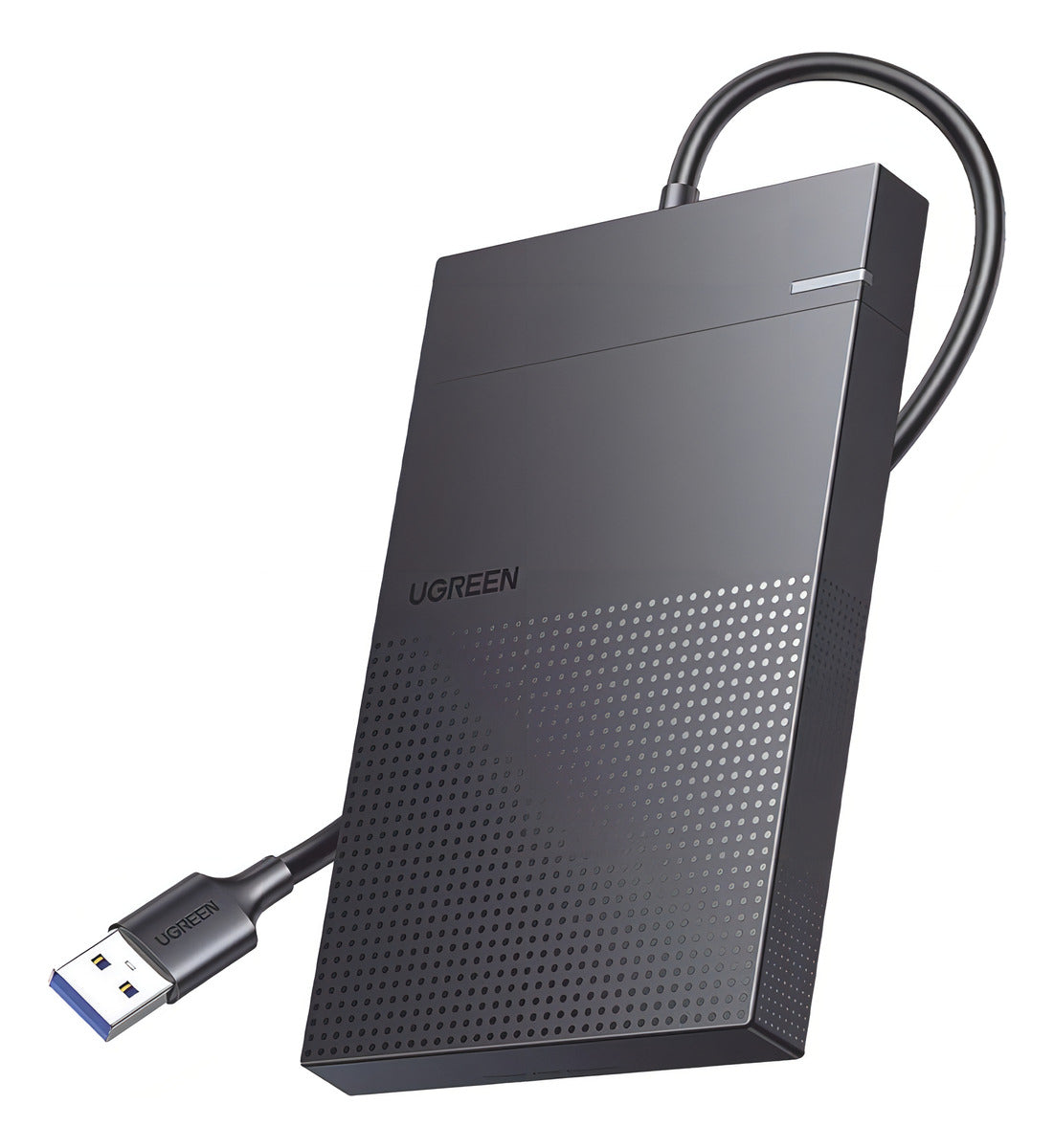 Carcasa De Disco Duro 2.5'' Hdd Ssd De 2.5 Chip Inteligente Color Negro