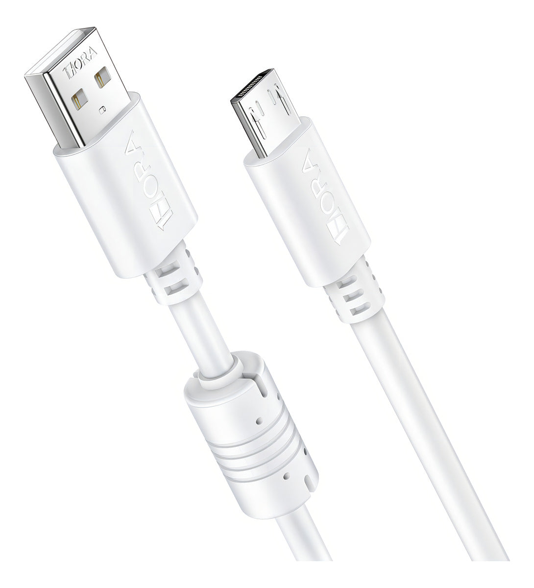 Cable Micro USB 1Hora CAB031 | Carga Rápida V8 Reforzado para Android – 1M, Durable y Flexible