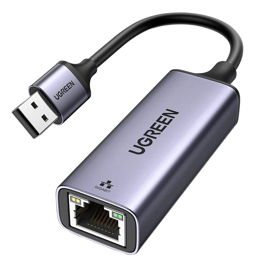 Adaptador De Red Ugreen Usb-a 3.0 A Rj45 1000 Mbps