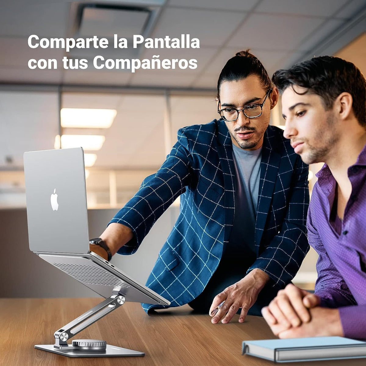 Ugreen Soporte Para Laptop Base Giratoria Ángulo Ajustable Color Plateado Ugreen 90849