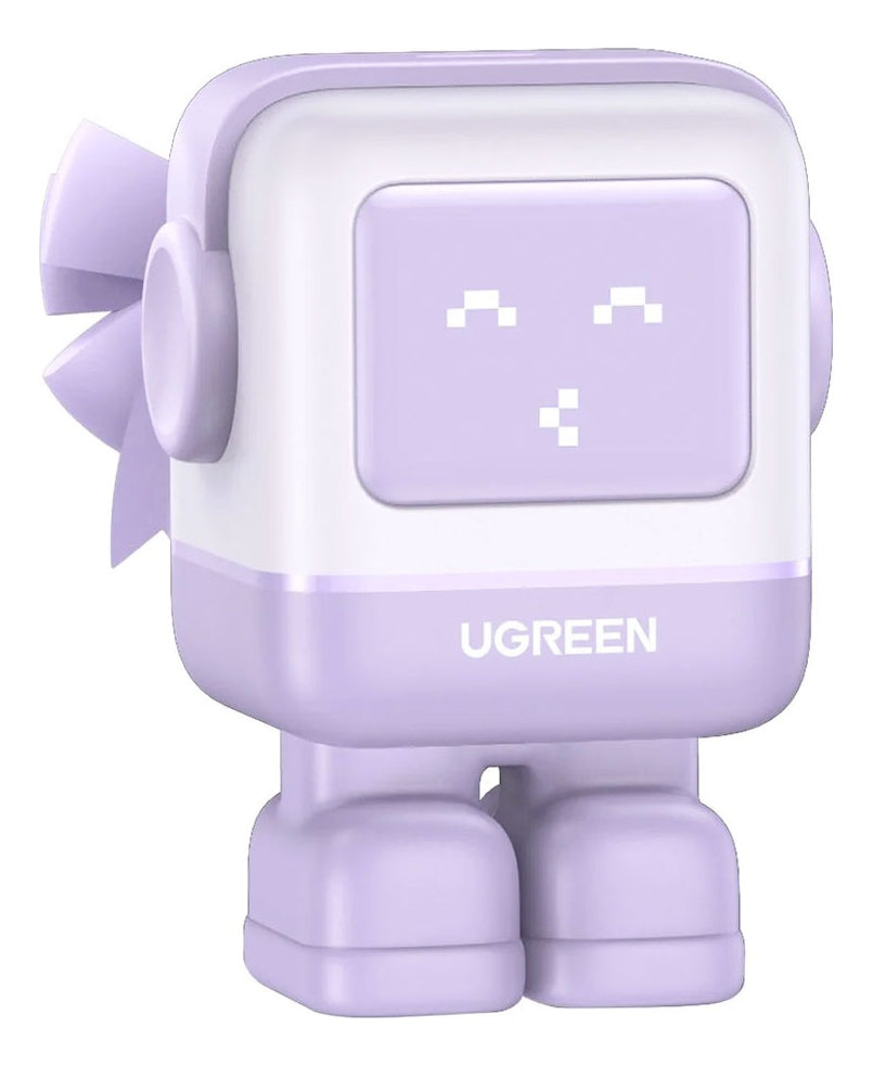 Cargador Usb C 30w Ugreen Nexode Robot Gan Carga Rápida Lila