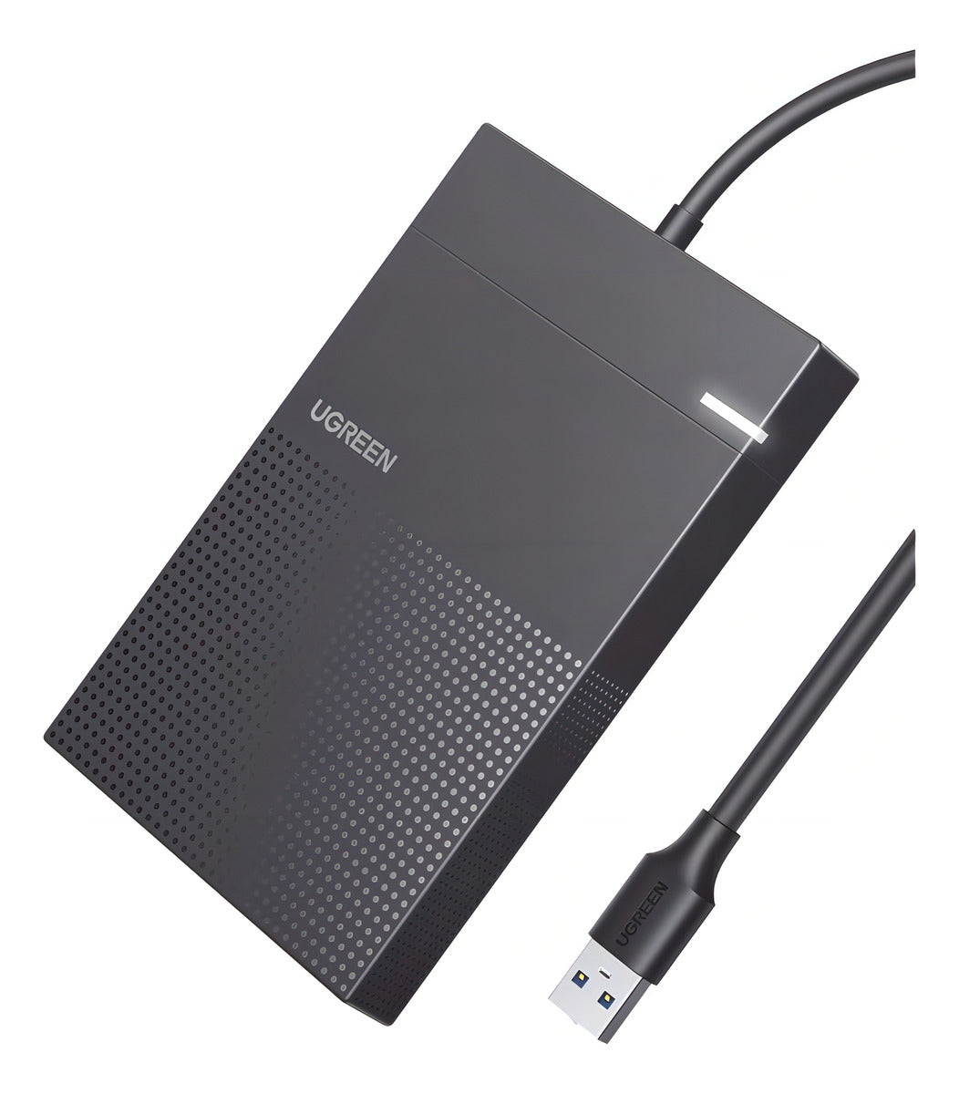 Carcasa De Disco Duro 2.5'' Hdd Ssd De 2.5 Chip Inteligente Color Negro