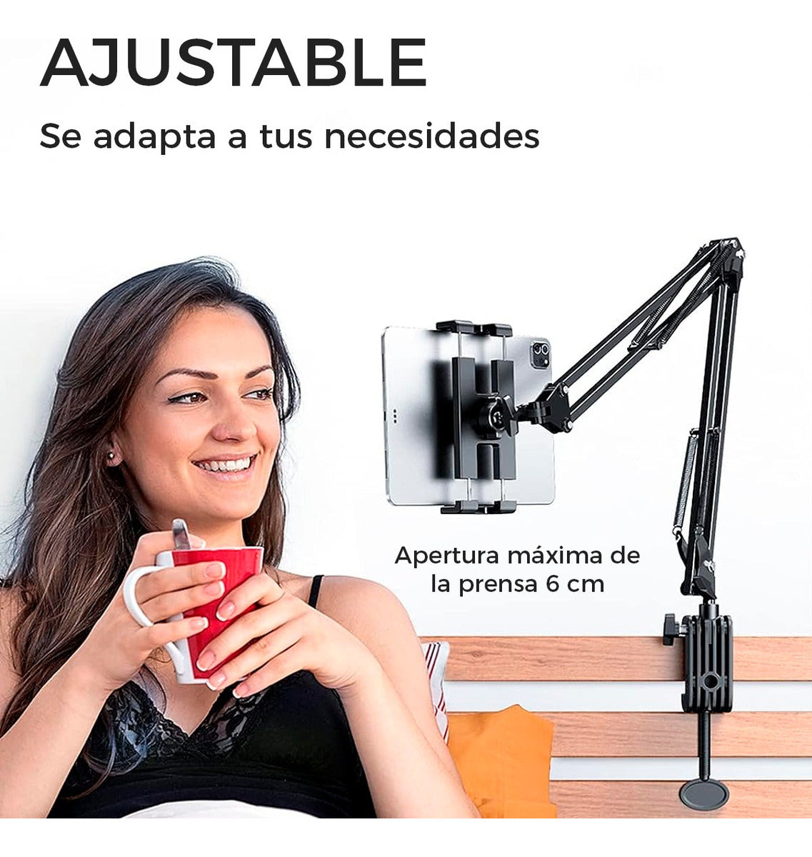 Ugreen Soporte Universal Con Brazo Largo Plegable Aluminio