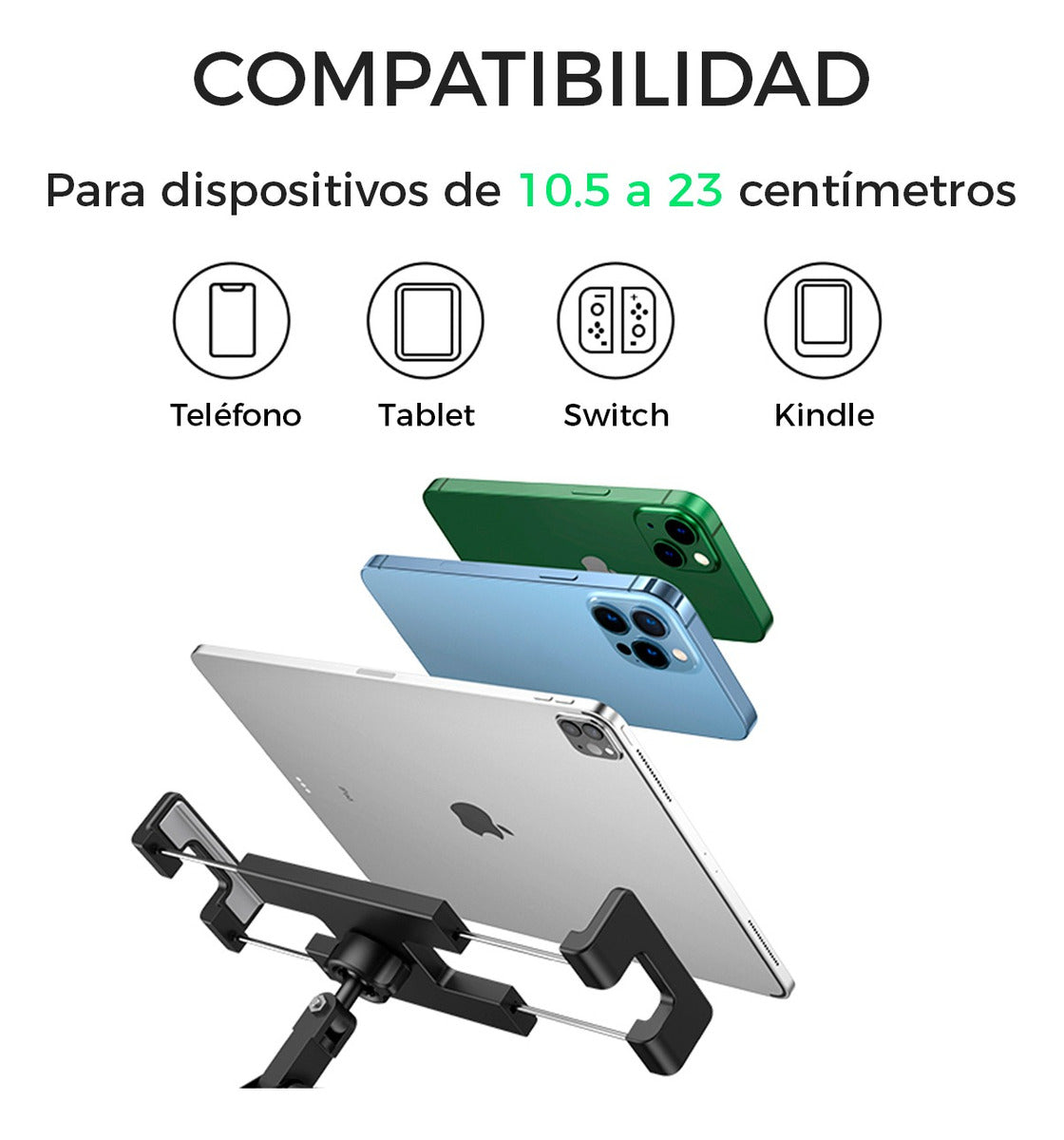 Ugreen Soporte Universal Con Brazo Largo Plegable Aluminio