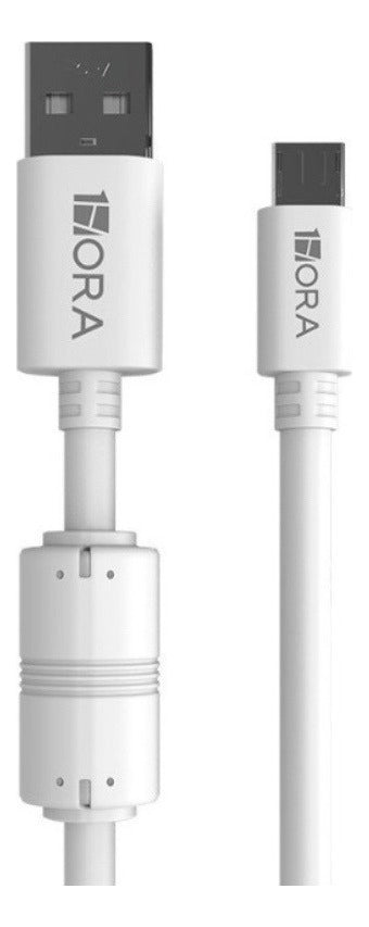 Cable Micro USB 1Hora CAB031 | Carga Rápida V8 Reforzado para Android – 1M, Durable y Flexible