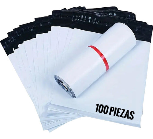 100 Sobres de Envío Adhesivo 17x30 cm - Packatelas - Resistencia y Seguridad