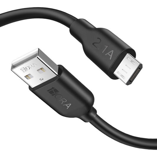 Cable Micro USB V8 CAB178 | 2M Carga Rápida 2.0A, Transferencia de Datos, Uso Rudo – Negro