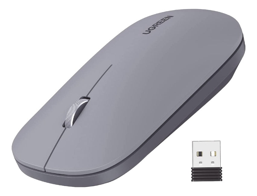 Ugreen Mouse Inalámbrico Ultradelgado Gris 90373