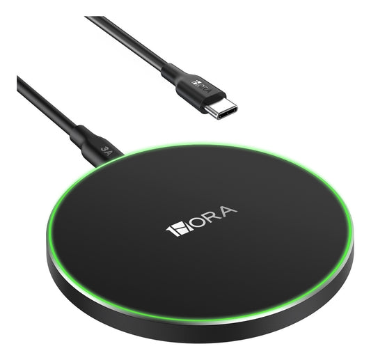 Cargador Inalámbrico Rápido 10W - Compatible con iPhone, Samsung, Motorola - GAR151