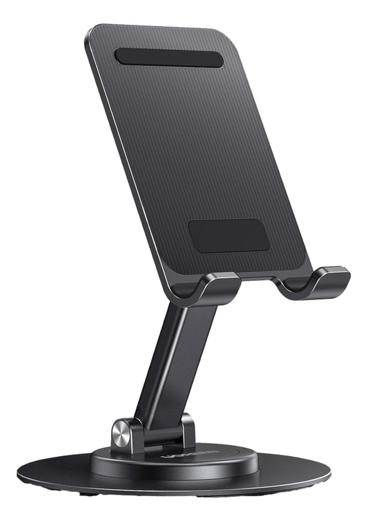 Soporte Para Celular Giratorio 360° Antideslizante Gris