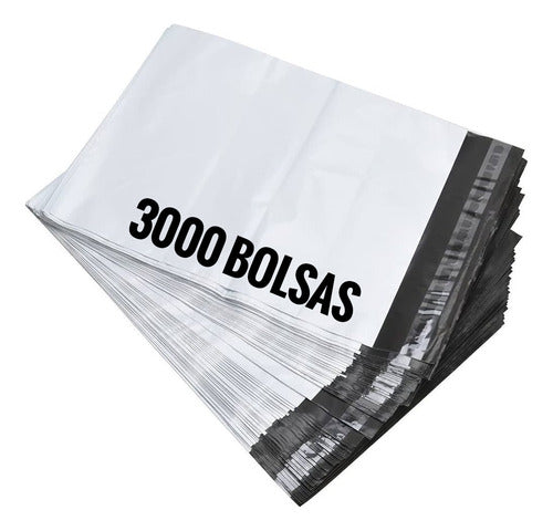 3000 Bolsas Packatelas 28x40 - Envío Seguro y Resistente - Adhesivo Industrial