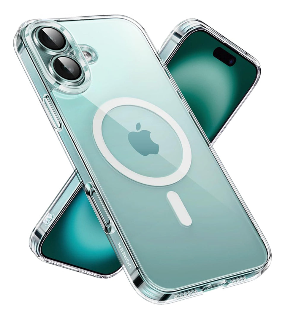 Funda Protectora Magnética Transparente Para iPhone 16