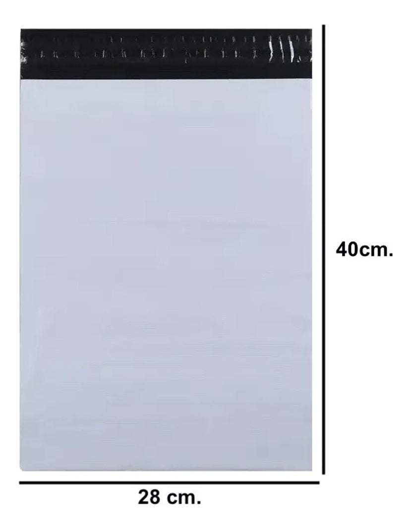 100 Sobres de Envío Adhesivo 28x40 cm - Packatelas - Paquetería Segura y Resistente