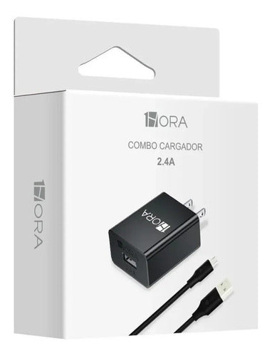 Cargadores Rápidos 2.4A + Cable USB V8 - GAR124