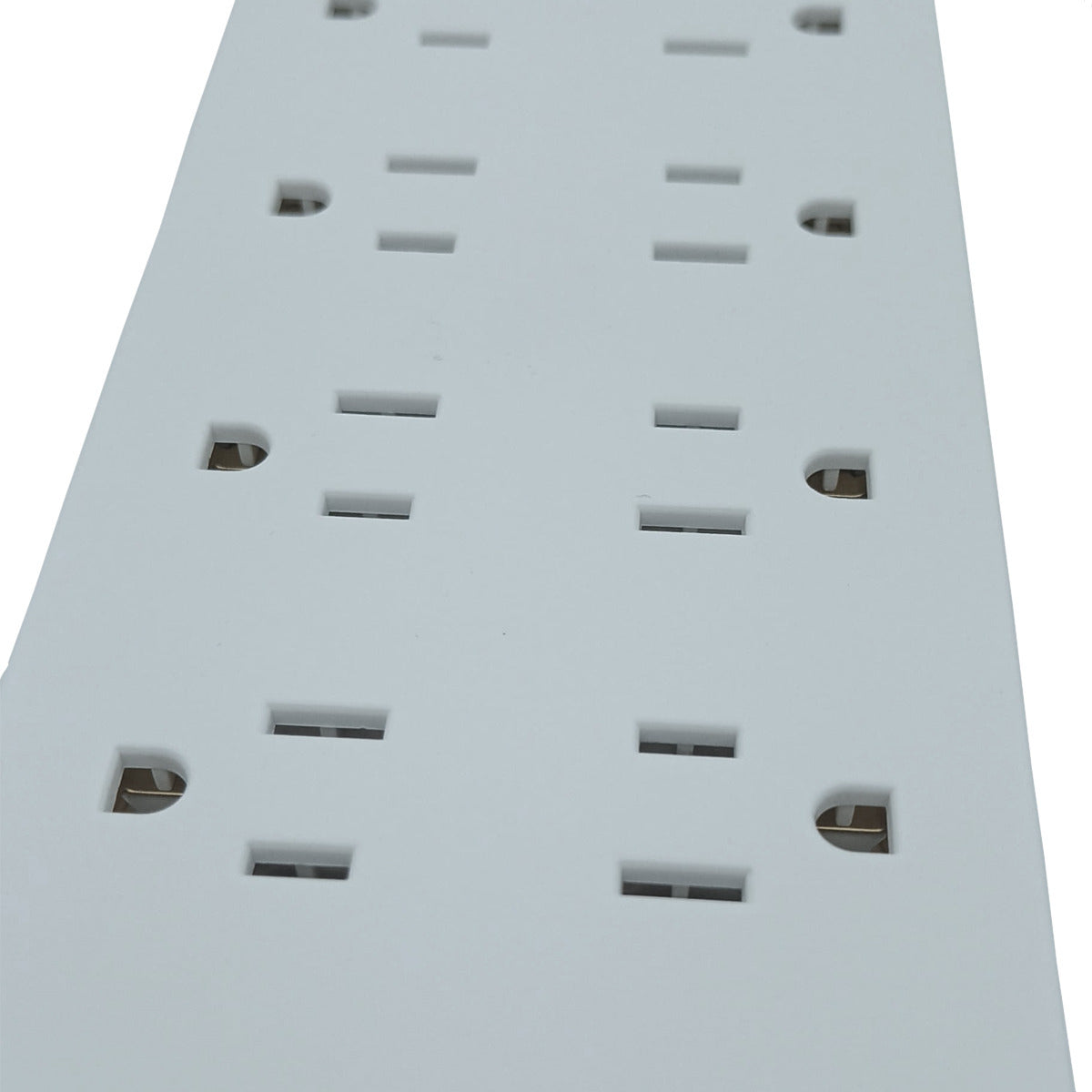 Multicontacto 13 Entradas con USB y Tipo C | Regleta 1Hora MCT002 Protección + Montable 1.5m